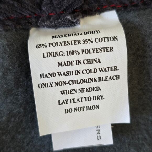 WAG n WOOF Red Gray Plaid Dog Coat Jacket with Fleece Lining Size Small - Picture 9 of 10